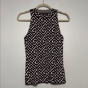 White House Black Market Fitted Ribbed Sleeveless Sweater